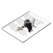 エドガー・アラン・ポーの大烏 ノートブック (左側)