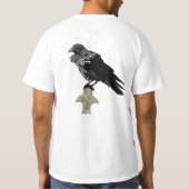 エドガー・アラン・ポーの大烏 Tシャツ (裏面)