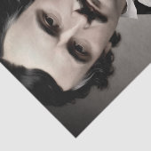 エドガー・アラン・ポーオリジナルポートレート 薄葉紙 (詳細)