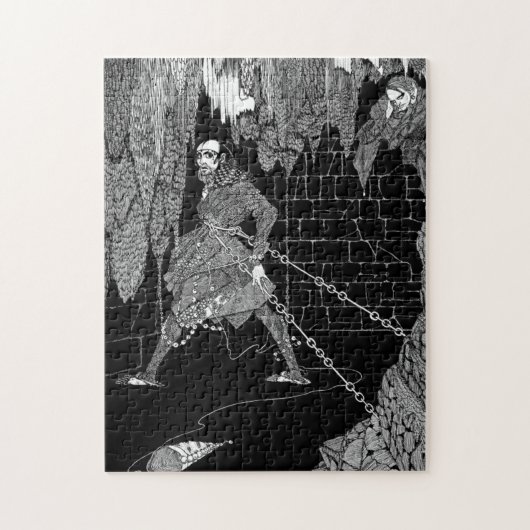 エドガー・アラン・ポーズ・キャスク・オブ・アモンティリャード ジグソーパズル (縦)