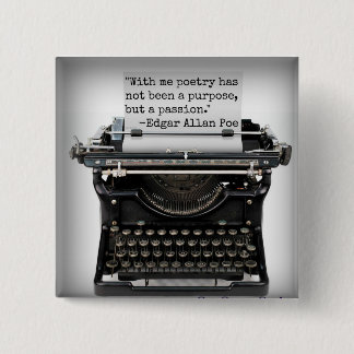 エドガー・アラン・ポーボタン 缶バッジ