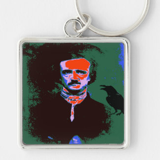 エドガー・アラン・ポーポップ・アートのアート キーホルダー