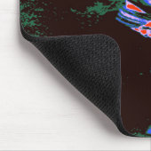 エドガー・アラン・ポーポップ・アートのアート マウスパッド (コーナー)