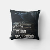 エドガー・アラン・ポー引用文 クッション (正面)