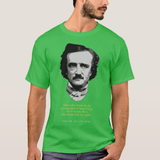 エドガー・アラン・ポー引用文 Tシャツ