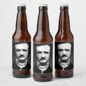 エドガー・アラン・ポー肖像画 ビールラベル (ボトル)