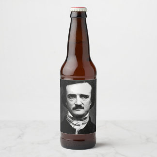 エドガー・アラン・ポー肖像画 ビールラベル