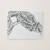 エドガー・アラン・ポー著ワタリガラス ジグソーパズル (横)