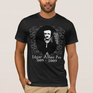 エドガー・アラン・ポー1809-2009年の記念日のTシャツ Tシャツ