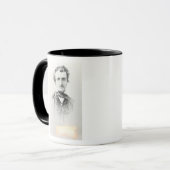 エドガー・アラン・ポー1907年 マグカップ (正面左)
