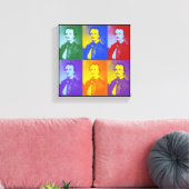 エドガー・アラン・ポー キャンバスプリント (インサイチュ (リビング))