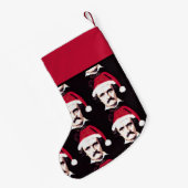 エドガー・アラン・ポー・クリスマスストッキング スモールクリスマスストッキング (裏面 (吊り時))