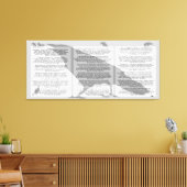 エドガー・アラン・ポー・ザ・レイヴン全詩 キャンバスプリント (インサイチュ (リビング))