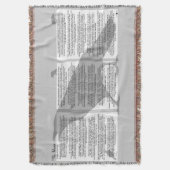 エドガー・アラン・ポー・ザ・レイヴン スローブランケット (正面縦)