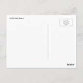 エドガー・アラン・ポー・ザ・レイヴン・ハガキ ポストカード (裏面)