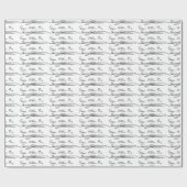 エドガー・アラン・ポー・シグネチャー ラッピングペーパー (フラット)