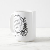 エドガー・アラン・ポー・ドリームランドドリーム詩 コーヒーマグカップ (正面左)