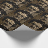 エドガー・アラン・ポー – ネバーモアタイポグラフィ ラッピングペーパー (角)