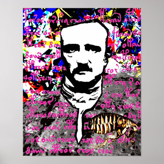 エドガー・アラン・ポー・フリームーン月ヴォイニッヒ原稿 ポスター (正面)