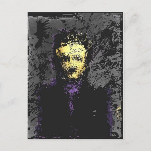 エドガー・アラン・ポー ポストカード (正面)