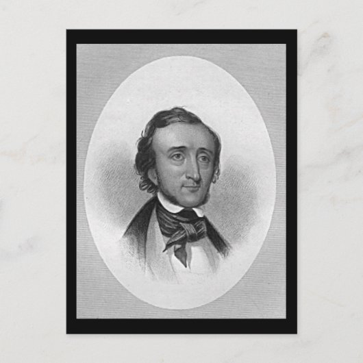 エドガー・アラン・ポー ポストカード (正面)