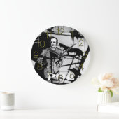 エドガー・アラン・ポー ラージ壁時計 (ホーム)