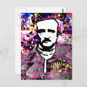 エドガー・アラン・ポー 月 虫 ヴォイニッチ手稿 ポストカード (正面/裏面)