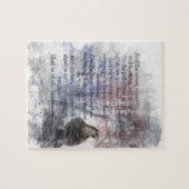 エドガー・アレン・ポー詩・ザ・レイヴン ジグソーパズル (横)