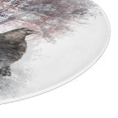 エドガー・アレン・ポー"レイヴン"渡り鳥ハロウィーン カッティングボード (角)