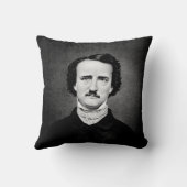 エドガー・エー・ポー ゴシック風肖像画 クッション (裏面)