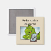 エドガー・シソーラスマグネット – RAR! マグネット (正面/裏面)