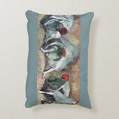 エドガー・デガで靴を脱ぐダンサー アクセントクッション (裏面(縦))