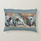 エドガー・デガで靴を脱ぐダンサー アクセントクッション (裏面)