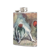 エドガー・デガで靴を脱ぐダンサー フラスク (左)