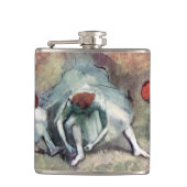 エドガー・デガで靴を脱ぐダンサー フラスク (正面)