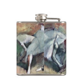 エドガー・デガで靴を脱ぐダンサー フラスク (裏面)