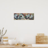 エドガー・デガで靴を脱ぐダンサー ポスター (キッチン)