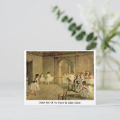 エドガー・デガのオペラのバレエ館 ポストカード (スタンド正面)