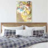 エドガー・デガのステージでバレエダンサー キャンバスプリント (インサイチュ (寝室))