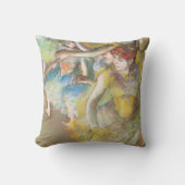 エドガー・デガのステージでバレエダンサー クッション (正面)