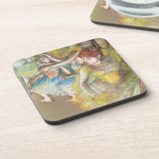 エドガー・デガのステージでバレエダンサー コースター (左側)