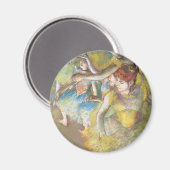 エドガー・デガのステージでバレエダンサー マグネット (正面/裏面)