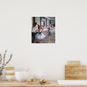 エドガー・デガのダンス教室 ポスター (キッチン)