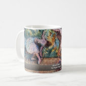 エドガー・デガのバレエのシーン コーヒーマグカップ (正面左)