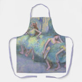 エドガー・デガの翼でバレエダンサー エプロン (正面)