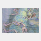 エドガー・デガの翼でバレエダンサー キッチンタオル (横)
