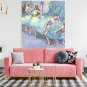 エドガー・デガの翼でバレエダンサー キャンバスプリント (インサイチュ (リビング))