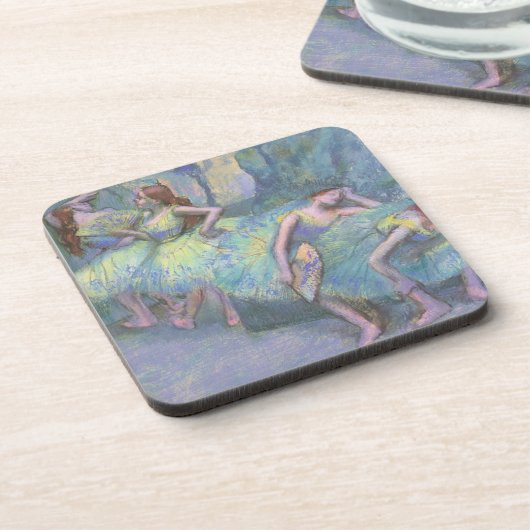 エドガー・デガの翼でバレエダンサー コースター (左側)