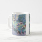 エドガー・デガの翼でバレエダンサー コーヒーマグカップ (正面左)