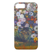 エドガー・デガの花の花瓶と女性 Case-Mate iPhoneケース (裏面)